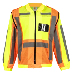 Metro Reflective Jacket with Detachable Sleeves